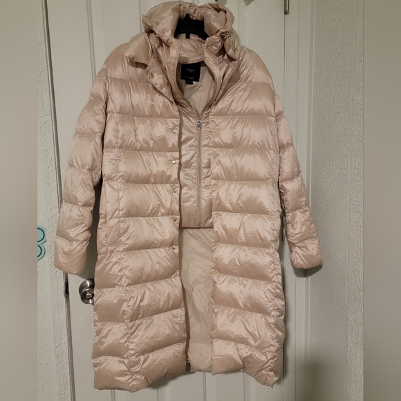 Mango Basic Down Lightweight Puffer, Water Resistant, Size S, Champagne - Picture 1 of 6